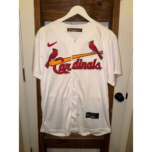 St Louis Cardinals Molina 4 Baseball Jersey Nike Authentic Size M White